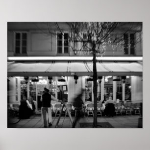 Coola Parisisk livsstil och kultur Poster