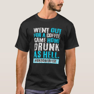 Coola Påstående Beer Drinking Party Festival T Shirt