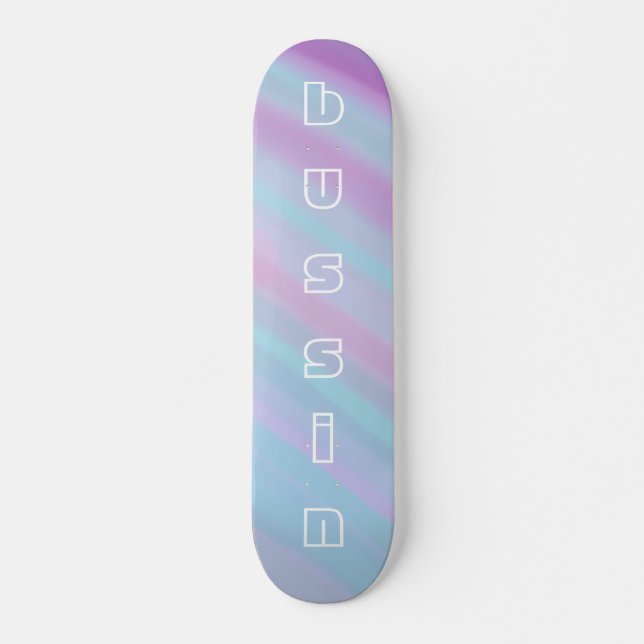 Coola Pastel Bussin Skateboard for Beginners (Framsida)