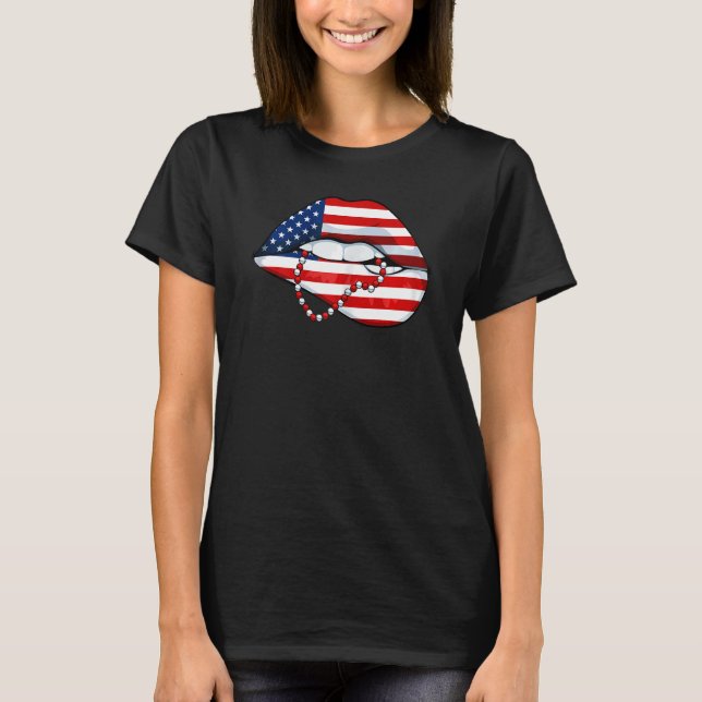 Coola: Patriotic Ameri T Shirt (Framsida)