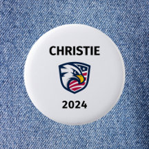 Coola Patriotic Chris Christie 2024 Val Eagle