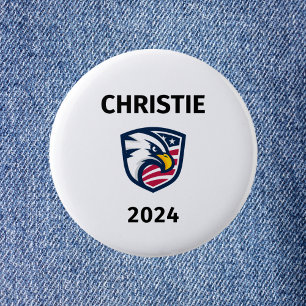 Coola Patriotic Chris Christie 2024 Val Eagle Knapp