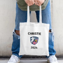 Coola Patriotic Chris Christie 2024 Val Eagle