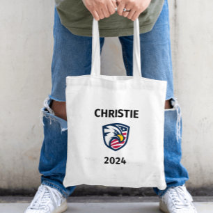 Coola Patriotic Chris Christie 2024 Val Eagle Tygkasse