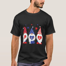 coola Patriotic gnomes USA unisex T Shirt