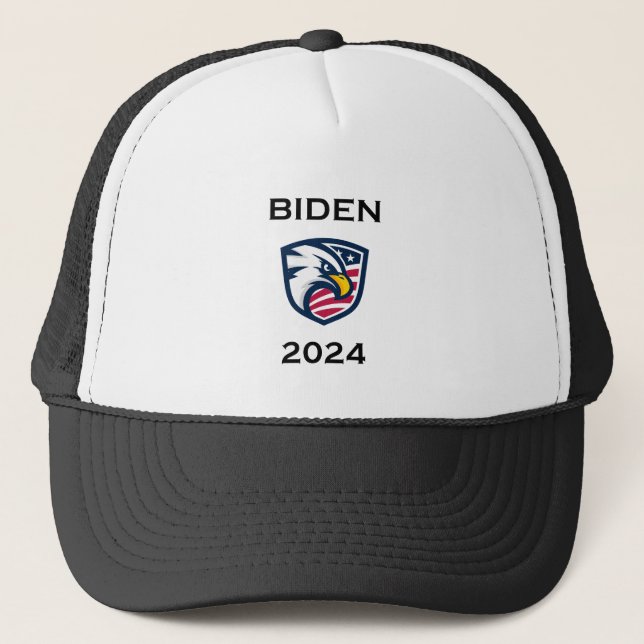 Coola Patriotic Joe Biden 2024 Val Eagle Keps (Framsida)