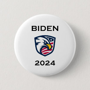 Coola Patriotic Joe Biden 2024 Val Eagle Knapp