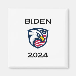 Coola Patriotic Joe Biden 2024 Val Eagle Magnet