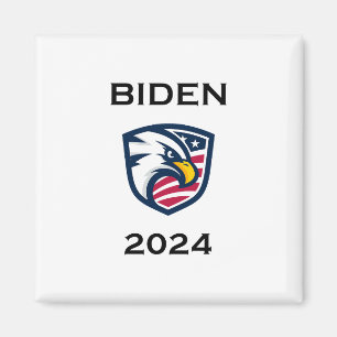 Coola Patriotic Joe Biden 2024 Val Eagle Magnet