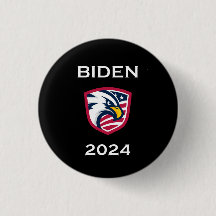 Coola Patriotic Joe Biden 2024 Valeke Eagle Mörk