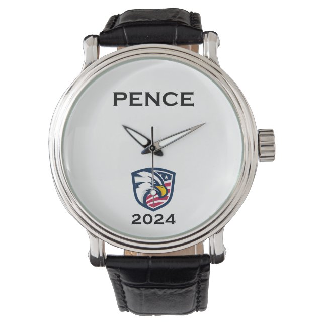 Coola Patriotic Mike Pence 2024 Val Eagle Armbandsur (Framsida)