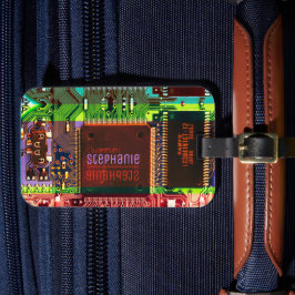 Coola PCB Elektroniskt datorkretskort i tryckt kre Bagagebricka