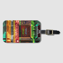 Coola PCB Elektroniskt datorkretskort i tryckt kre Bagagebricka