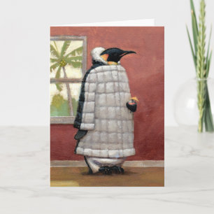 Coola Penguin-anteckningskort Kort