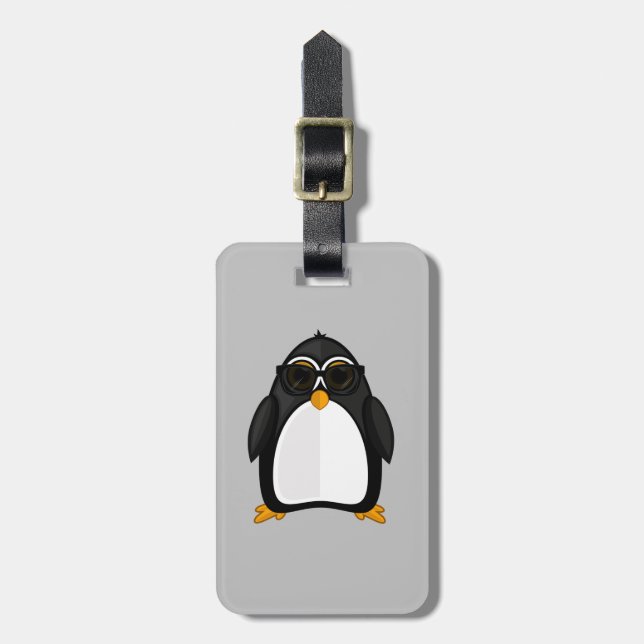 Coola Penguin Bagagebricka (Vertikal Framsida)