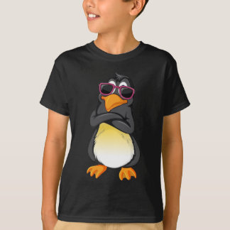 Coola Penguin Barn Basic Black T-shirt