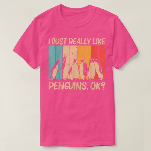 Coola Penguin Design För manar Kvinnor Kejsar Peng T Shirt (Design framsida)