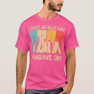 Coola Penguin Design För manar Kvinnor Kejsar Peng T Shirt