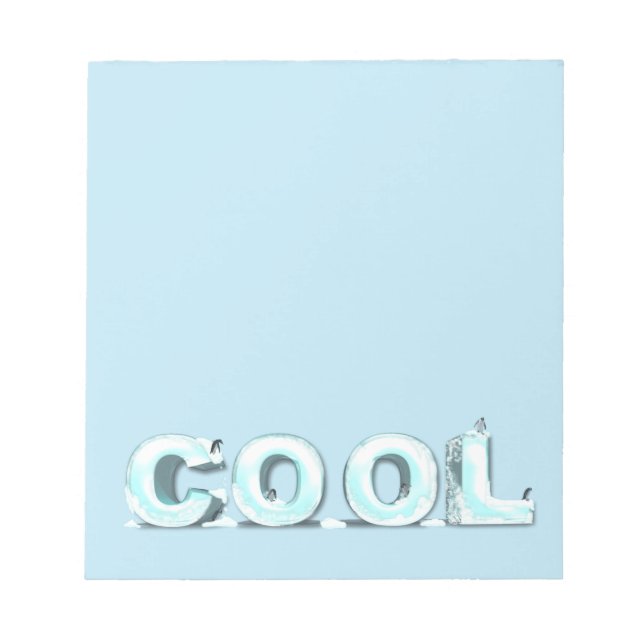 Coola Penguins Anteckningsblock (Framsida)