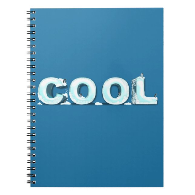 Coola Penguins Anteckningsbok (Framsidan)