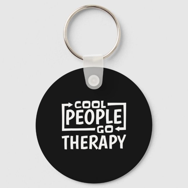 Coola People Go Therapy Nyckelring (Framsida)