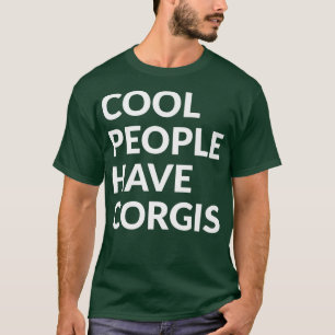 Coola People har Corgislusi Hund-210 T Shirt