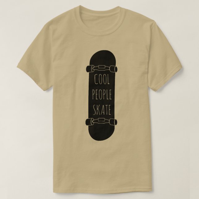 Coola People Skate T Shirt (Design framsida)