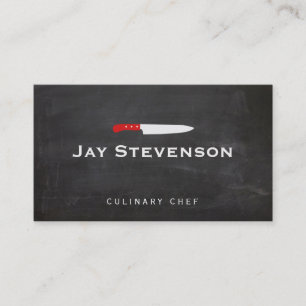 Coola Personal Chef Knivar Black Catering Logotyp Visitkort
