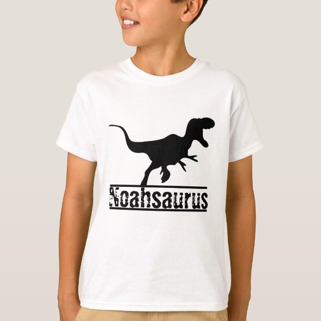 Coola Personlig Dinosaur Shirt-design T Shirt (Framsida)