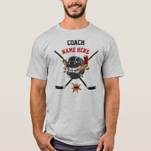 Coola Personlig Hockey Coach Gifts, Hockey Shirt T-shirt