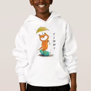 Coola Personlig Katt i regn T Shirt