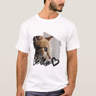 Coola Personlig Namn och foto för ditt sällskapsdj T Shirt