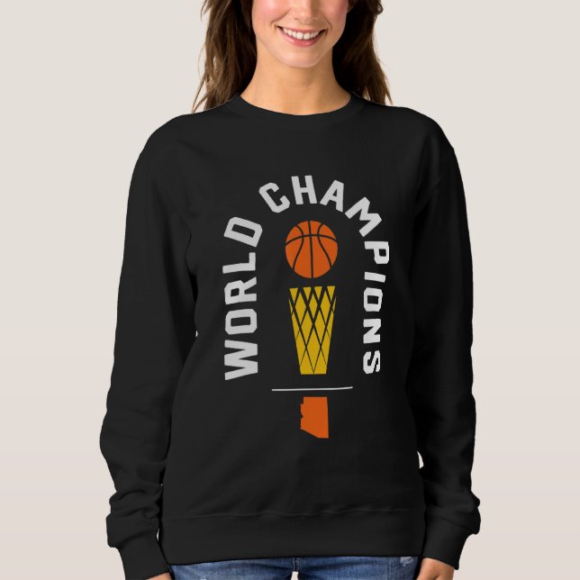 Coola Phoenix Basketball Champions Az T Shirt (Framsida)