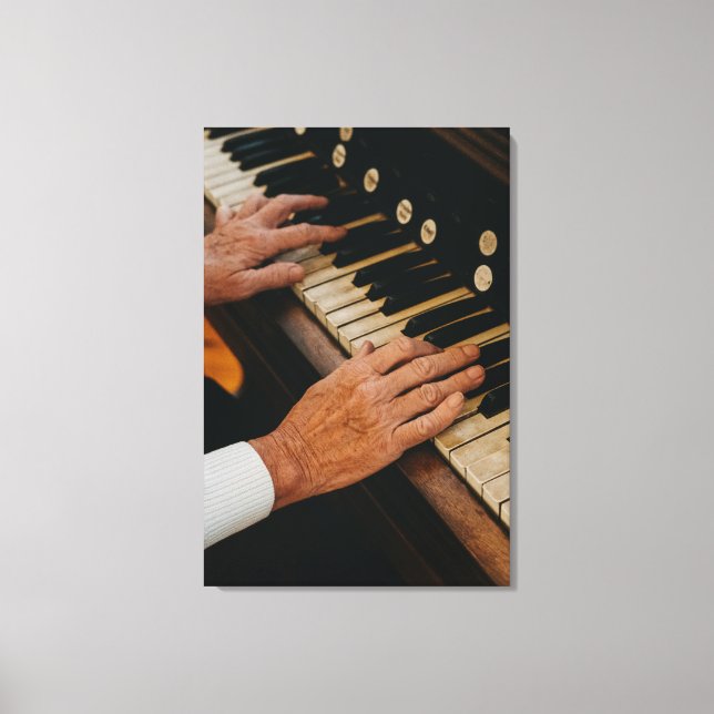Coola Piano Artwork Canvastryck (Framsida)