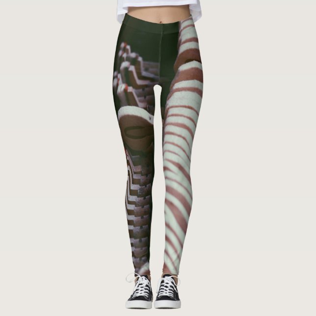 Coola Piano Artwork Leggings (Framsida)