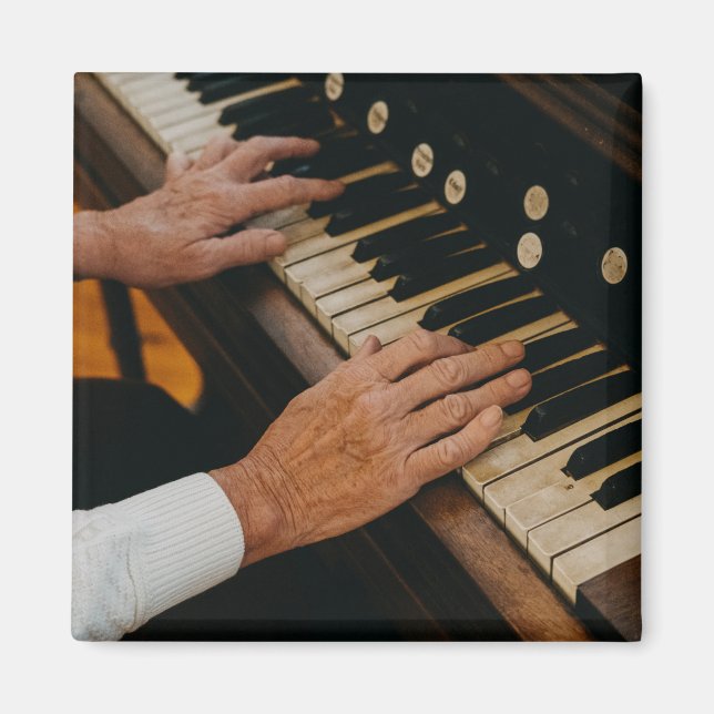 Coola Piano Artwork Magnet (Framsidan)