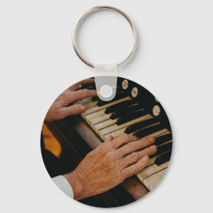 Coola Piano Artwork Nyckelring
