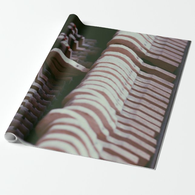 Coola Piano Artwork Presentpapper (Utrullad)