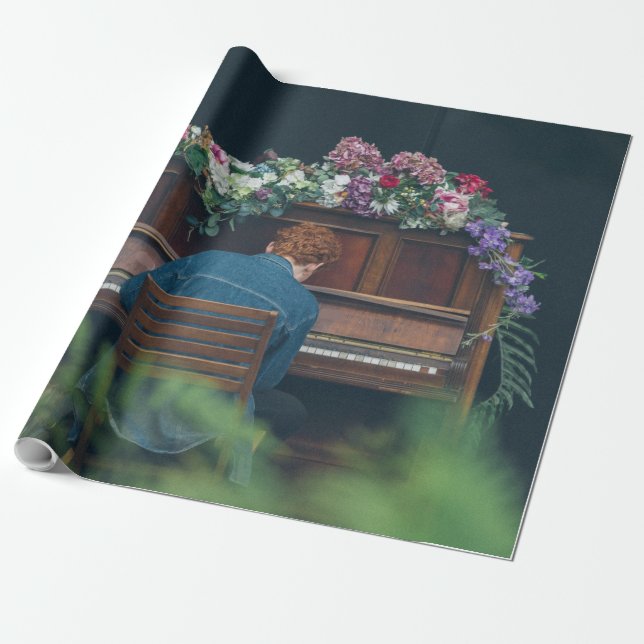 Coola Piano Artwork Presentpapper (Utrullad)