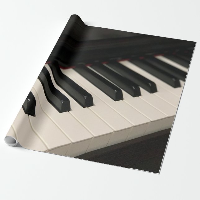 Coola Piano-design Presentpapper (Utrullad)