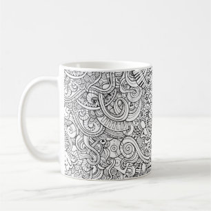 Coola Piano och Tangentbord Musical Thmet Kaffemugg
