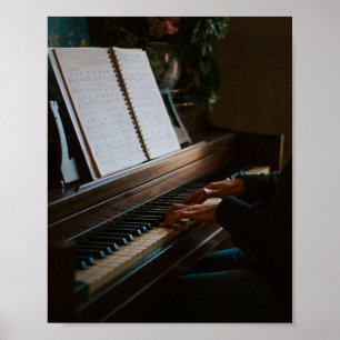 Coola Piano Poster