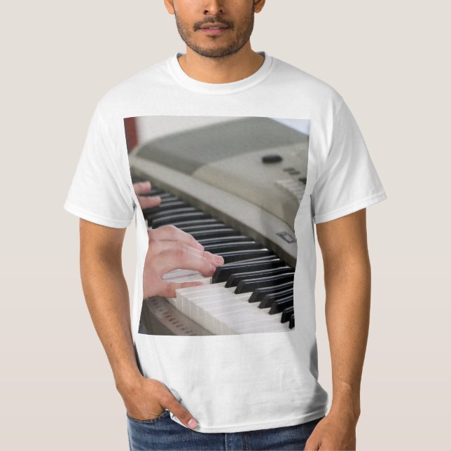 Coola Piano T Shirt (Framsida)