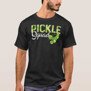 Coola Pickle Cucumber Vegan Squad Grönt Grocer Gre T Shirt