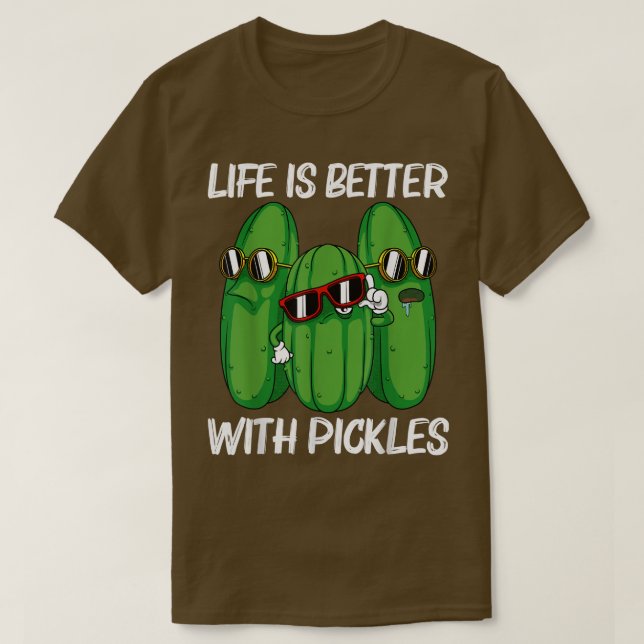 Coola Pickle Design För manar Women Pickle Food Cu T Shirt (Design framsida)