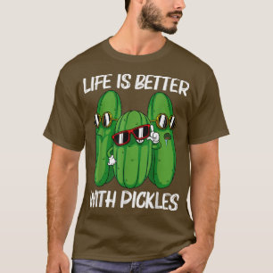 Coola Pickle Design För manar Women Pickle Food Cu T Shirt