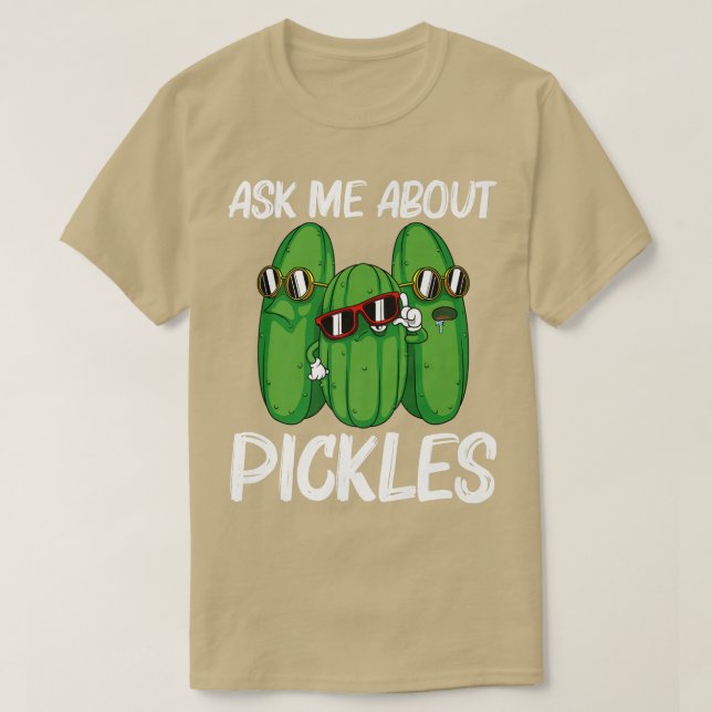 Coola Pickle Design För manar Women Pickle Food Cu T Shirt (Design framsida)