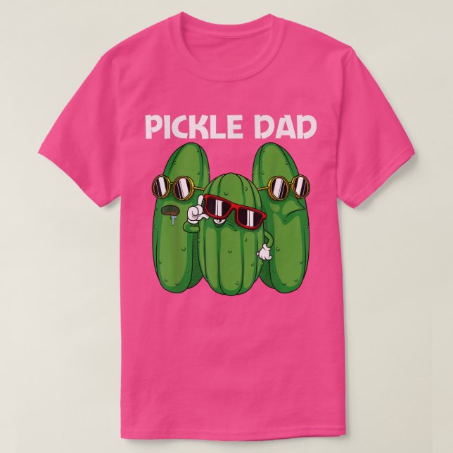 Coola Pickle Design for Pappa Far Pickle Food Cucu T Shirt (Design framsida)