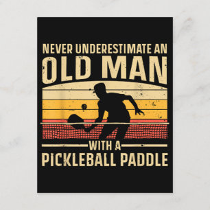 Coola Pickleball Art För manar Women Paddle Pickle Tilläggskort