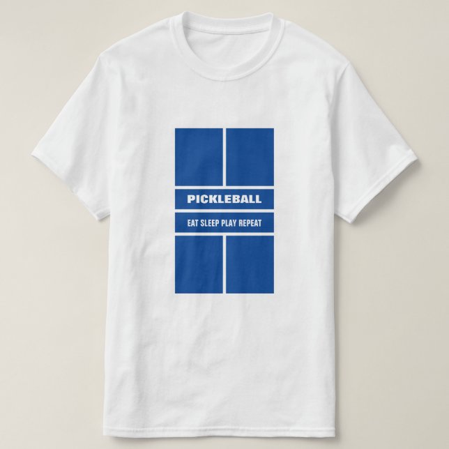 Coola-pickleball-domstol, skjorta med roligt citat t shirt (Design framsida)